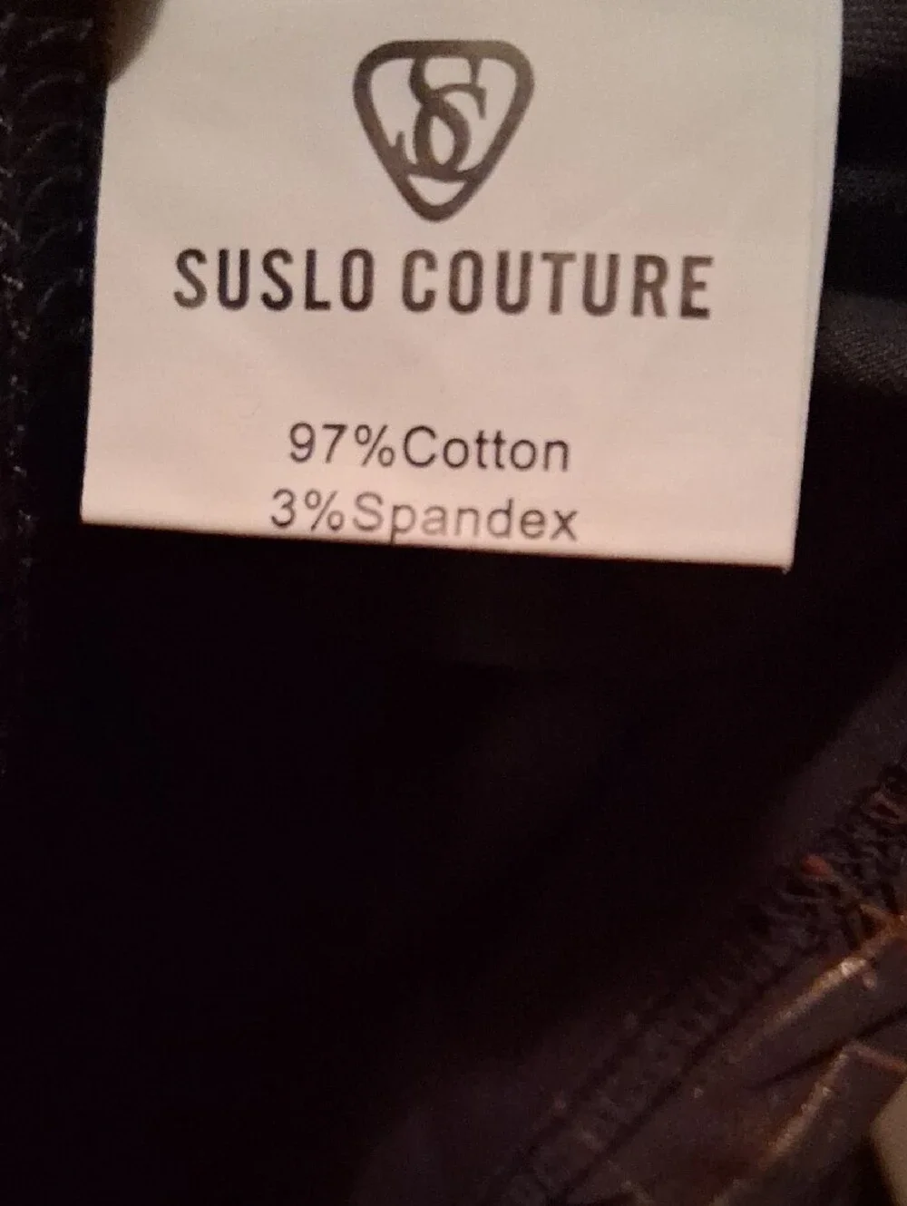 Suslo Couture Long Sleeve Metallic Collection Polo